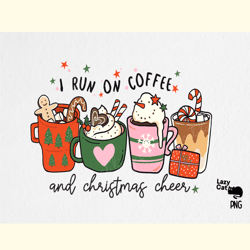 Christmas Coffee Quote PNG Sublimation