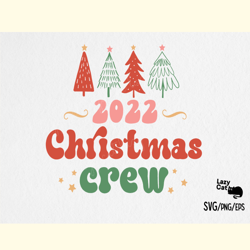 Christmas Crew Family SVG Design