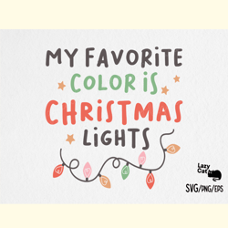 Cute Christmas Lights Sayings SVG