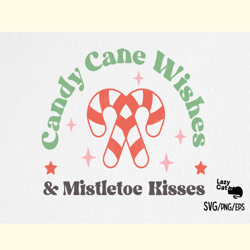 Cute Christmas Sayings SVG Candy Cane