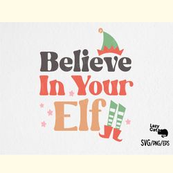 Cute Christmas Sayings SVG Elf