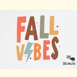 Fall Vibes SVG Design