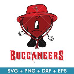 Bad Bunny Tampa Bay Buccaneers Svg, Tampa Bay Buccaneers Svg, Bad Bunny NFL Svg, Png Dxf Eps, Instant Download