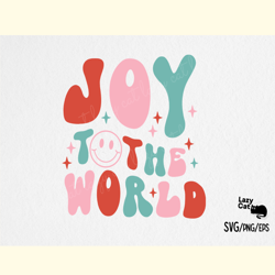Joy to the World Christmas SVG Design