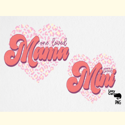 Mama Mini Valentines PNG Sublimation