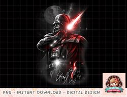 Star Wars Darth Vader Lightsaber Portrait png