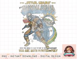 Star Wars Mandalorian Comic Poster png