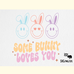 Retro Bunny Easter SVG Design
