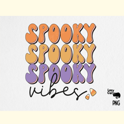 Retro Cute Halloween PNG Sublimation