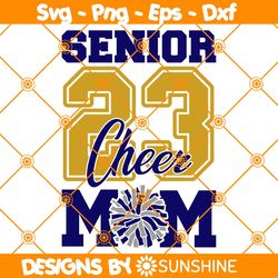 air senior cheer mom 2023 svg, air senior 2023 svg, cheer mom 2023, sport fan svg, gift for fan sport, file for cricut
