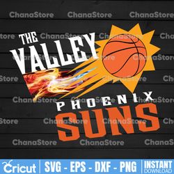 Phoenixes Suns Maillot The Valley funny Phoenix Suns Png, Phoenix Suns Playoffs Png Sublimation