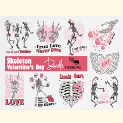 Skeleton Valentine's Sublimation Bundle