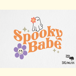 Spooky Babe Halloween SVG Design