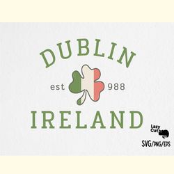St. Patrick's Day SVG Dublin Ireland