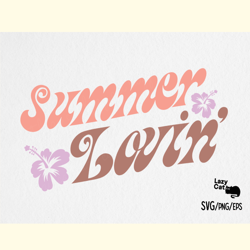 Summer Beach Retro Quote SVG Design