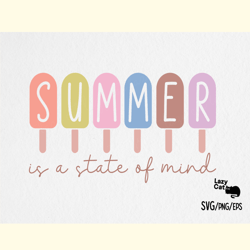 Summer Ice Cream Quote SVG Design