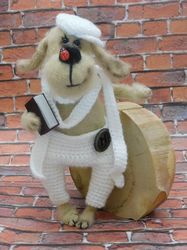 Amigurumi.Sharik, the dreamy dog.Crochet pattern PDF.Tutorial