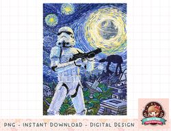 Star Wars Stormtrooper Starry Night Graphic png