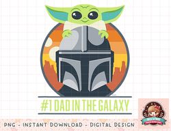 Star Wars The Mandalorian and Grogu 1 Dad in the Galaxy png