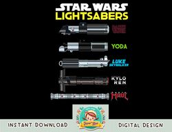 Star Wars Character Lightsabers png
