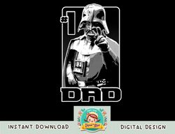 Star Wars Darth Vader 1 Dad Father's Day Graphic png