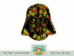 Star Wars Darth Vader Hawaiian Print Helmet png