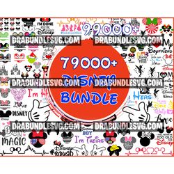 79k files Disney Bundle, Christmas mega bundle, 50 GIFTS Mickey svg, Minnie svg, files for Silhouette