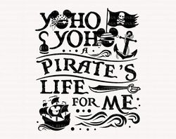 Pirate's Life For Me Svg, Mouse Pirate Svg Cruise Trip Svg, Family Trip Svg, Mouse Anchor Svg, Vacay Mode Svg, Family Sh