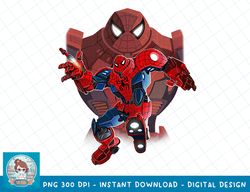 Marvel Avengers Mech Strike Spider-Man Mech Poster T-Shirt copy PNG Sublimate