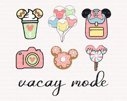 Snacks Vacay Mode Svg, Snacks Vacation Svg, Snack Goal Svg, Drinks And Foods Svg, Magical Kingdom Svg, Family Vacation S