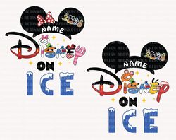Bundle Mouse On Ice Png, Family Vacation Png Family Trip Png, Magical Kingdom Png, Fabulous Trip Png, Mouse Custom Png V