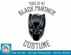 Marvel Black Panther Halloween Costume T-Shirt copy PNG Sublimate