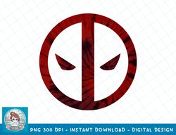 Marvel Deadpool Tie Dye Face Symbol Graphic T-Shirt T-Shirt copy PNG Sublimate