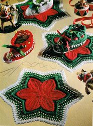 Crochet Star Pattern - Crochet Booties Pattern - Crochet diagram - Vintage pattern PDF Instant download