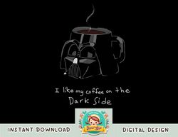 Star Wars Darth Vader Mug I Like My Coffee On The Dark Side png