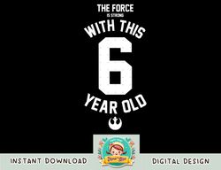 Star Wars Force Is Strong With This 6 Year Old Rebel Logo png