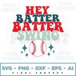 Baseball Svg Png, Hey Batter Batter Swing Svg Png, Baseball Design, Baseball Sublimation Design Transfer, Sports Svg Png