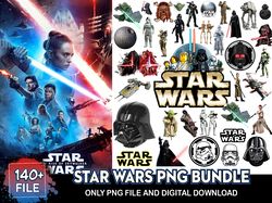 140 Star Wars PNG Bundle, Star Wars Png, Star Wars Sublimation