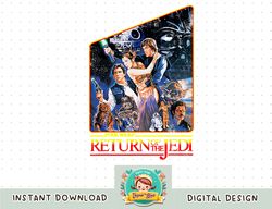 Star Wars Return of the Jedi Epic Full Cast Poster png