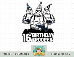 Star Wars Stormtrooper Party Hats Trio 16th Birthday Trooper png