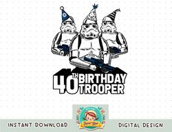 Star Wars Stormtrooper Party Hats Trio 40th Birthday Trooper png