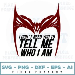 Wandavision Scarlet Witch Quote Svg, Scarlet Witch Sublimation, Wanda Maximoff Sublimation, Instant Download