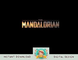 Star Wars The Mandalorian Series Logo png