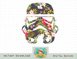 Star Wars Tropical Stormtrooper Floral Print png