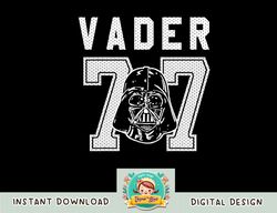 Star Wars Vader Jersey 77 png