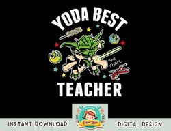 Star Wars Yoda Best Teacher Icons png
