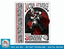 Marvel Doctor Strange Multiverse of Madness Sorcerer Supreme T-Shirt copy PNG Sublimate