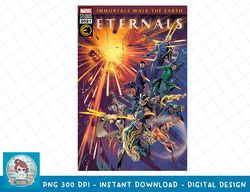 Marvel Eternals Comic Book Cover Immortals Walk the Earth T-Shirt copy PNG Sublimate