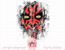 Star Wars Darth Maul Weathered Face png