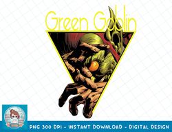 Marvel Green Goblin Triangle Portrait T-Shirt copy PNG Sublimate